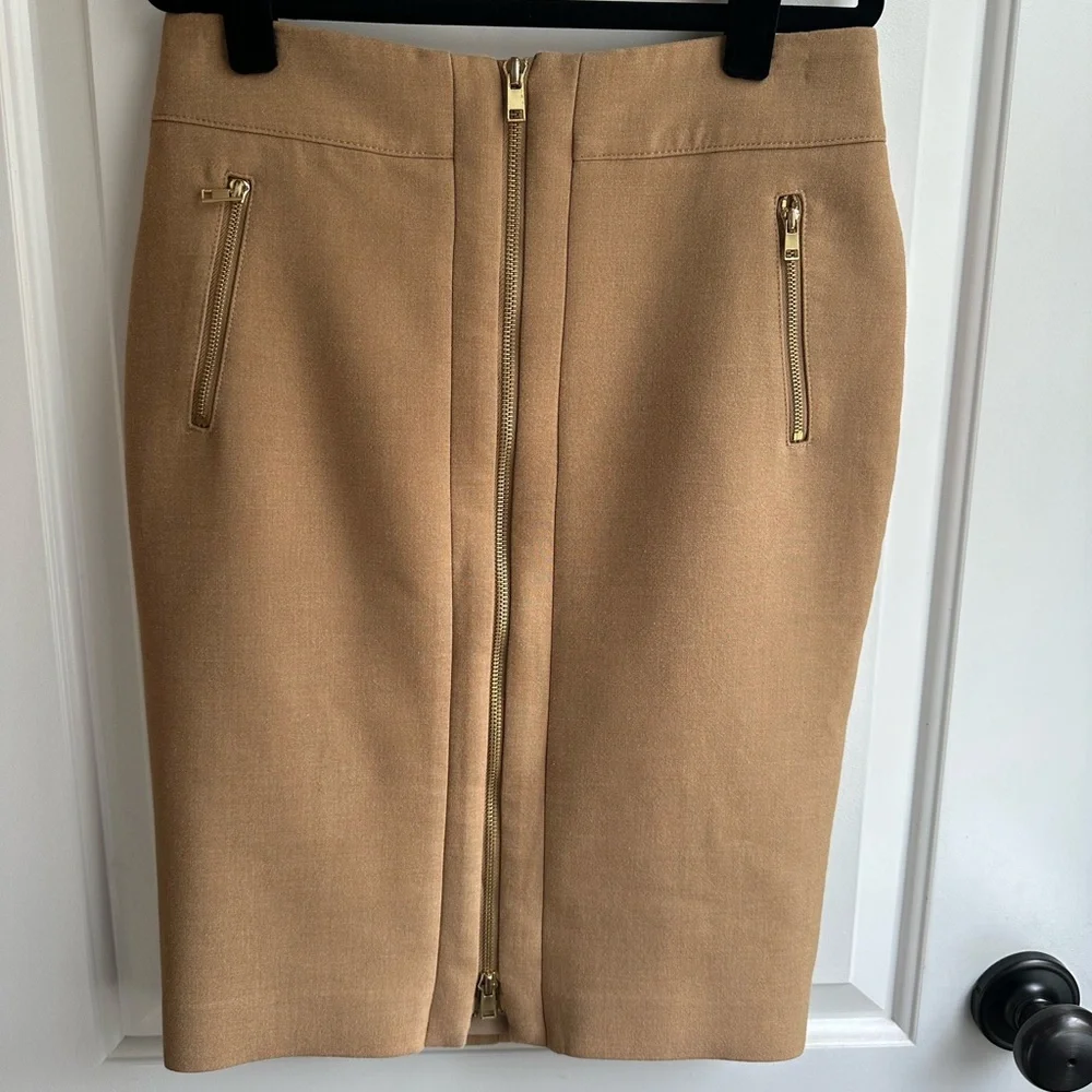 Classic with an edge! EUC Ann Taylor Pencil Skirt Size 2P - Picture 1 of 8